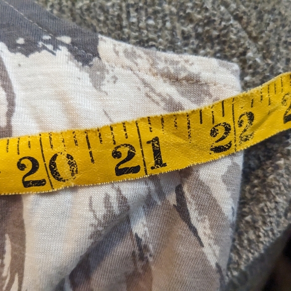 Sonoma pink & gray floral maxi dress, size 1X - Picture 7 of 10